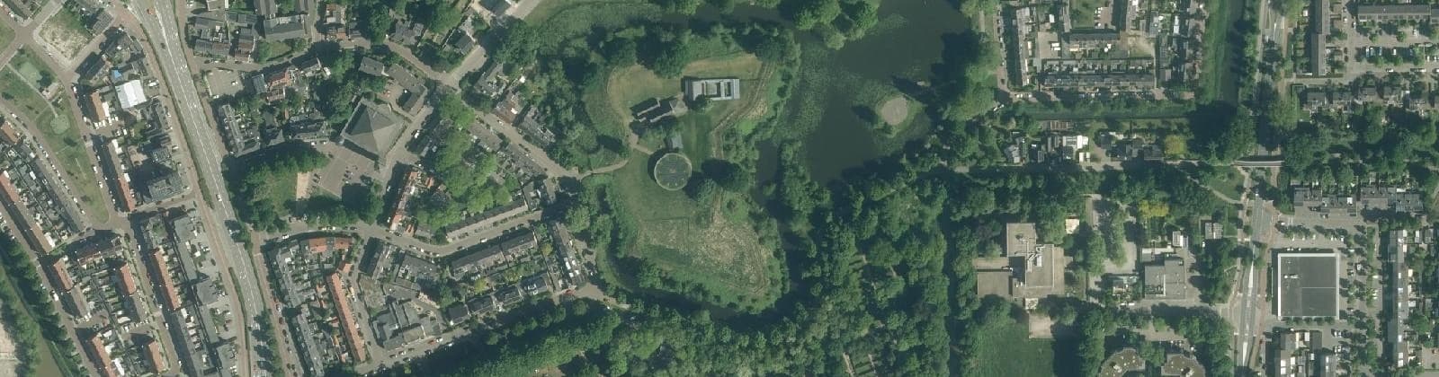 Luchtfoto van Orthen