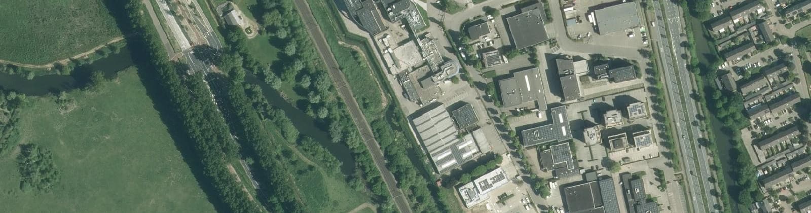 Luchtfoto van Bedrijventerrein Noord