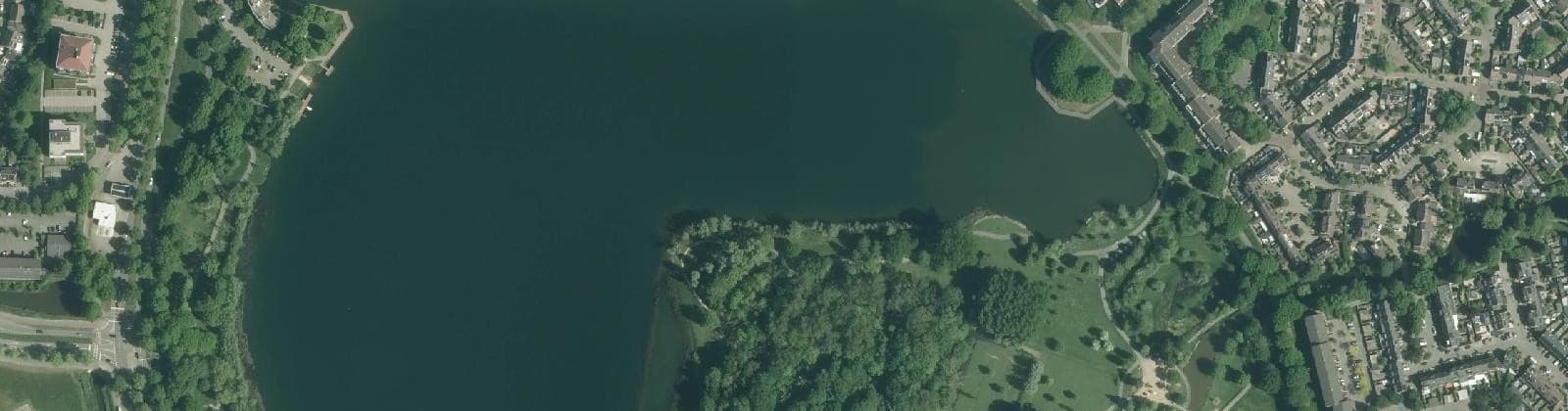 Luchtfoto van De Italiaanse buurt