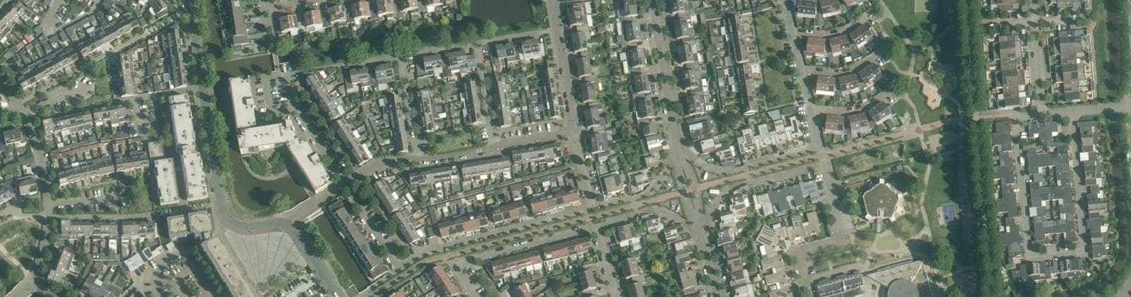 Luchtfoto van Het Zilverpark