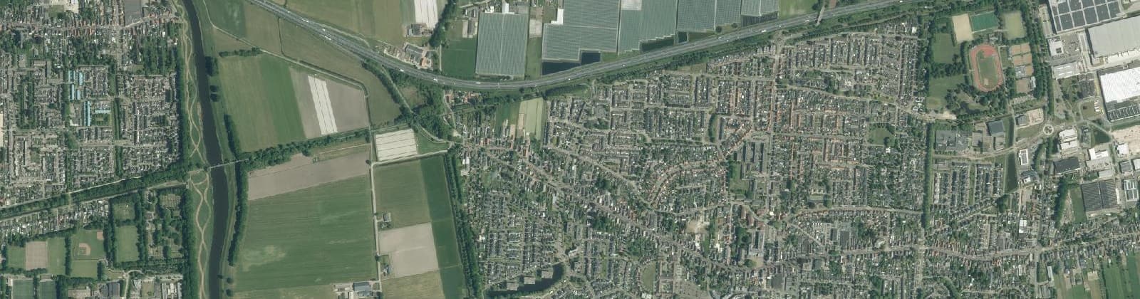 Luchtfoto van Braken-West