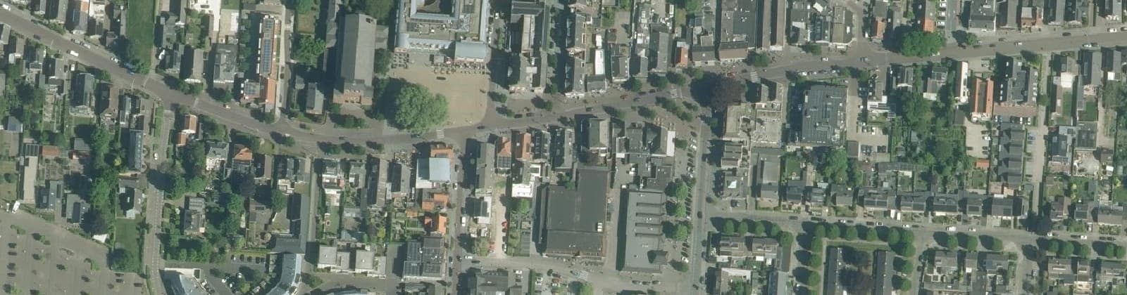 Luchtfoto van Centrum Drunen