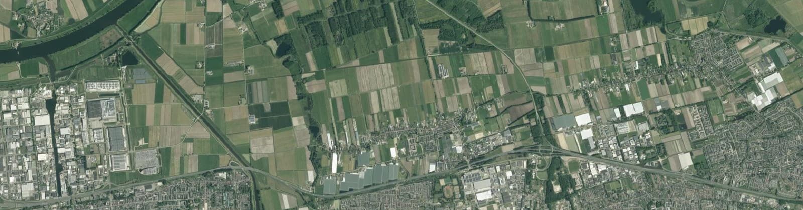 Luchtfoto van Elshout