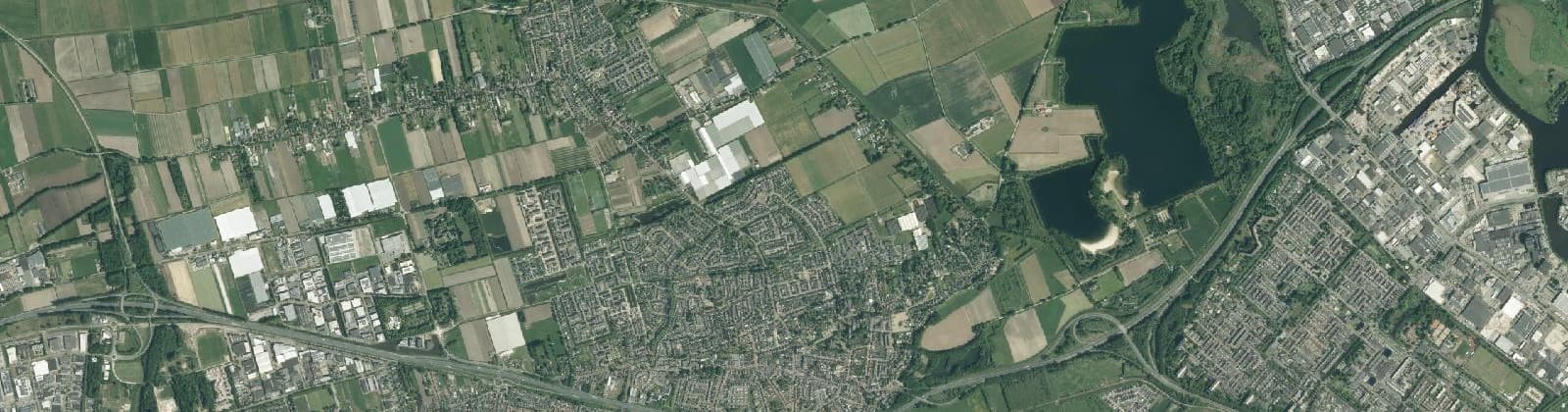 Luchtfoto van Vijfhoeven