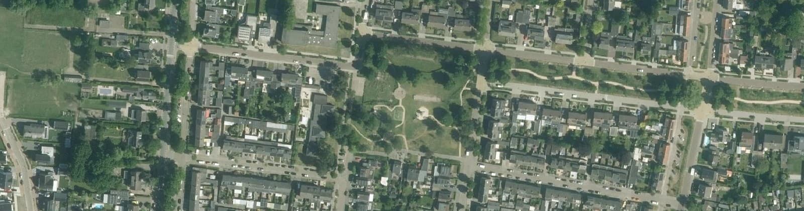 Luchtfoto van Vossenberg (west)