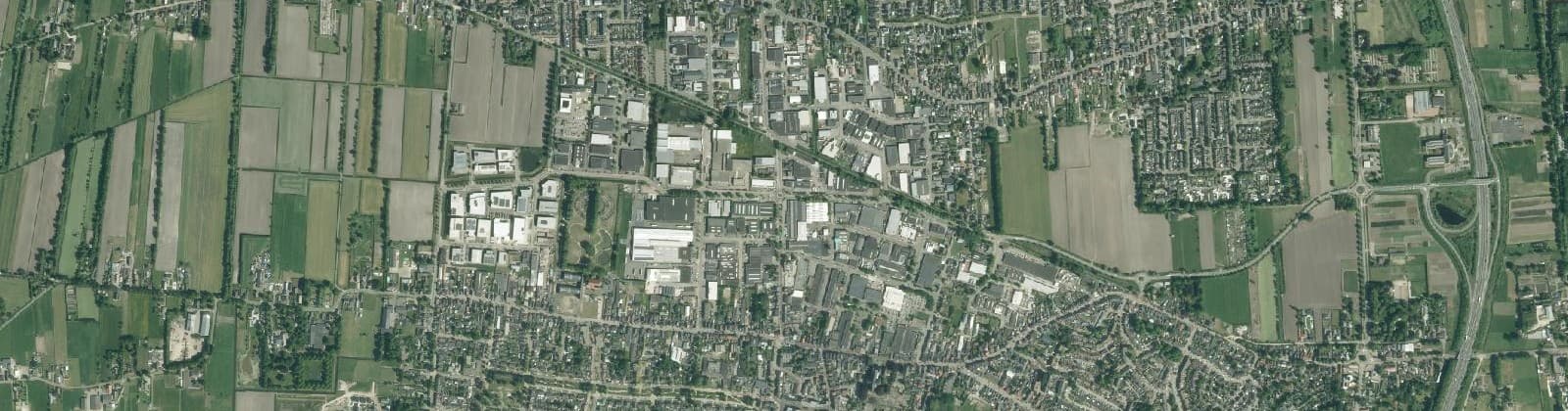 Luchtfoto van De Kets (industrieterrein)