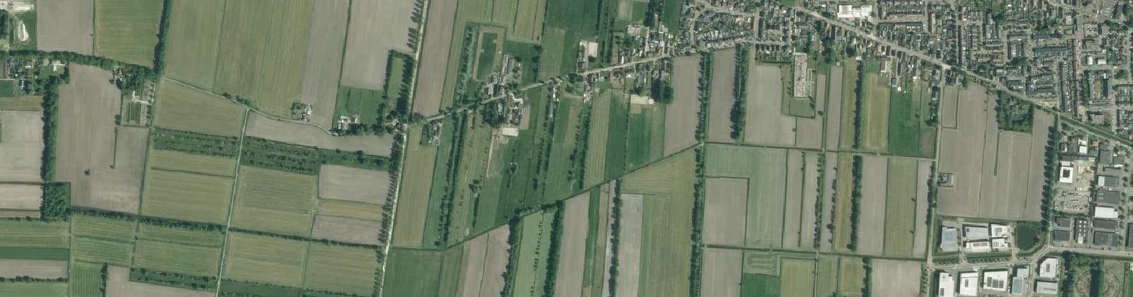 Luchtfoto van De Zandschel