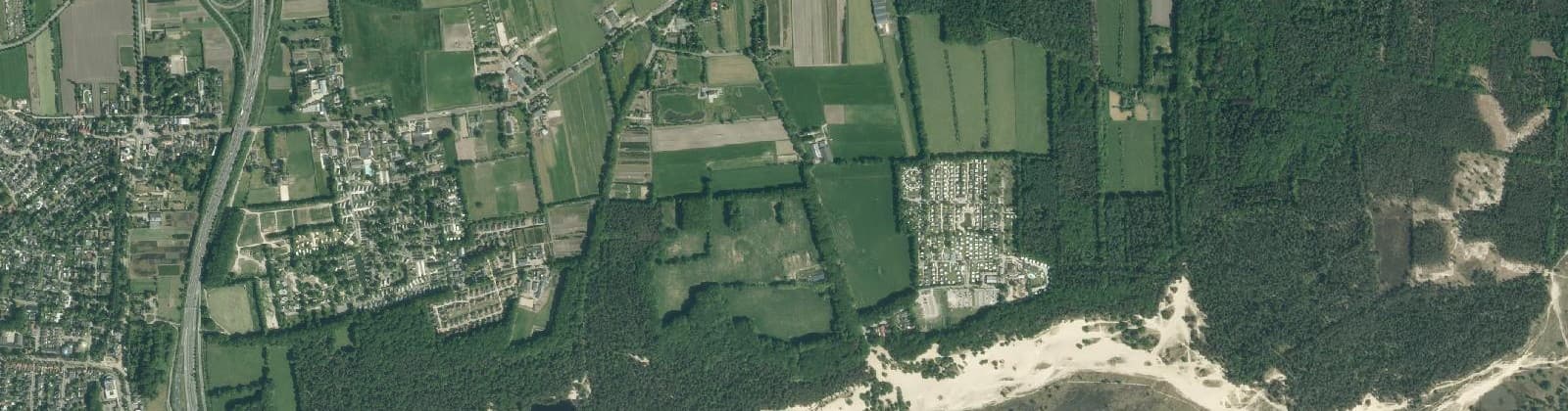 Luchtfoto van Het Hoekske