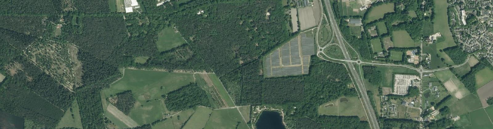 Luchtfoto van Oud-Loon
