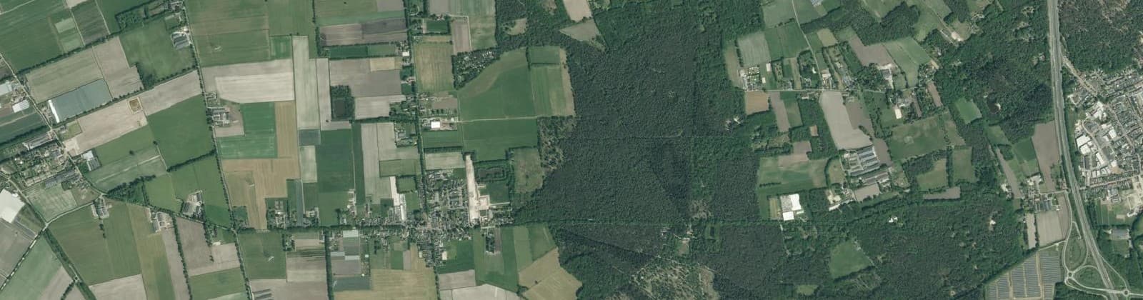 Luchtfoto van De Moer