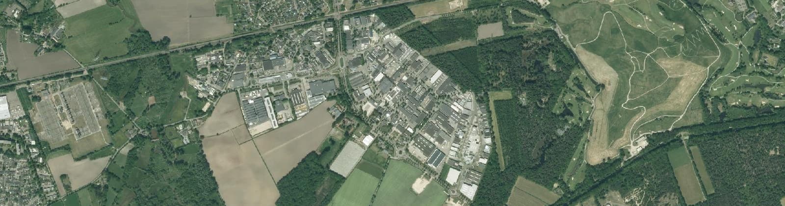 Luchtfoto van Eeneind