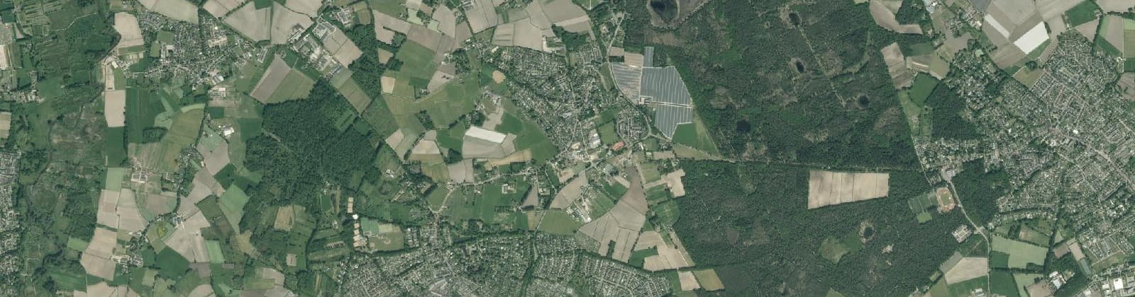 Luchtfoto van Gerwen