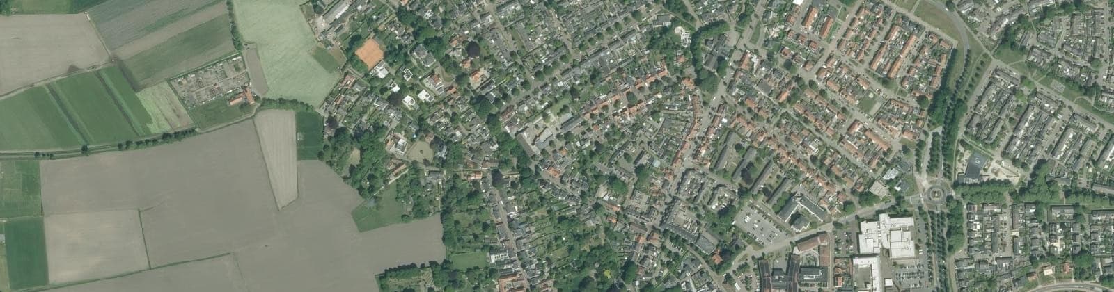 Luchtfoto van Oirschot-Centrum