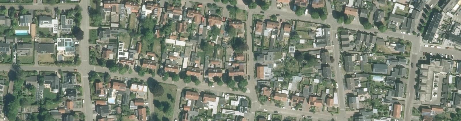 Luchtfoto van Omg. Prinsessenbuurt