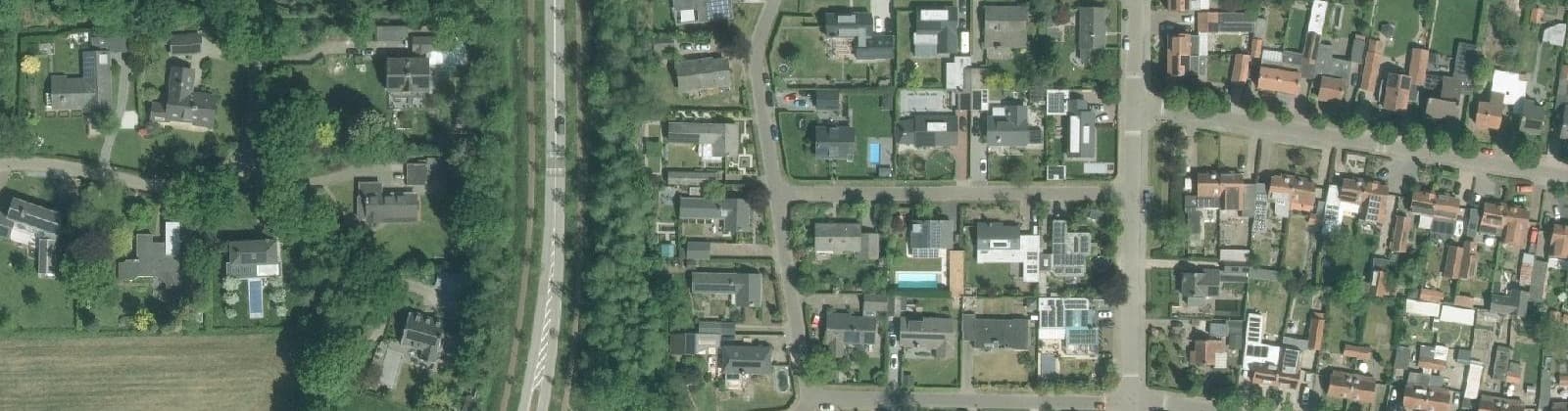 Luchtfoto van Omg. Klein Bungalowpark
