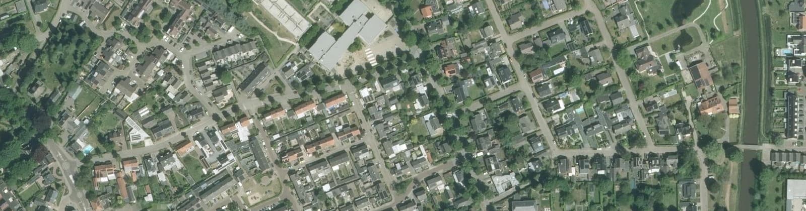 Luchtfoto van Omg. Kloosterlaan