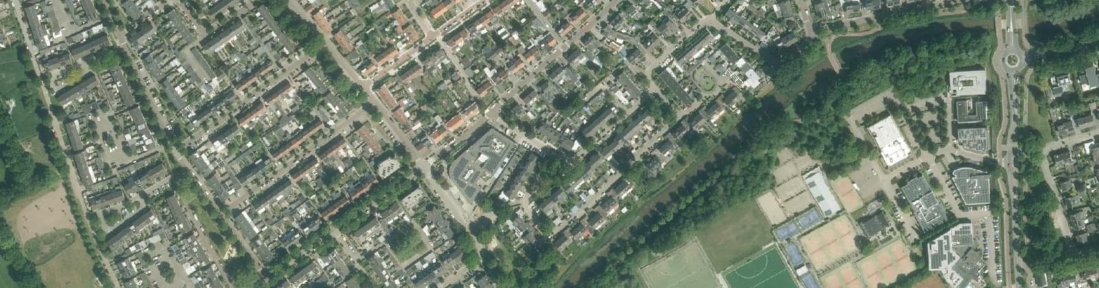 Luchtfoto van omg. 't Seuverick