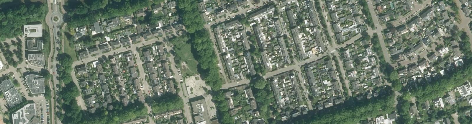 Luchtfoto van omg. Bunders