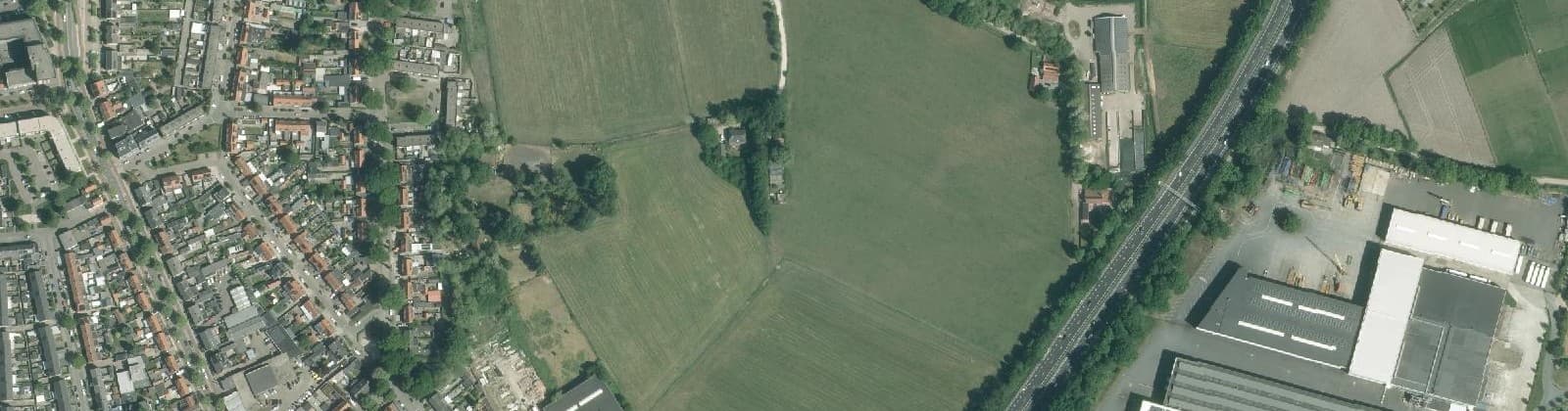 Luchtfoto van Slotjes-Oost