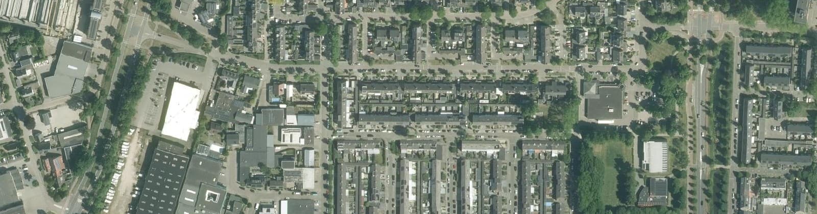 Luchtfoto van Vogelbuurt