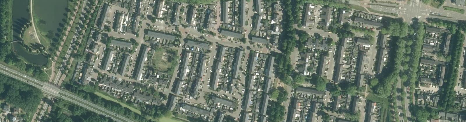 Luchtfoto van Sterrenbuurt