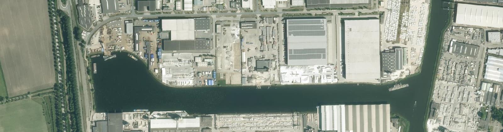 Luchtfoto van Industrieterrein Weststad-Zuid