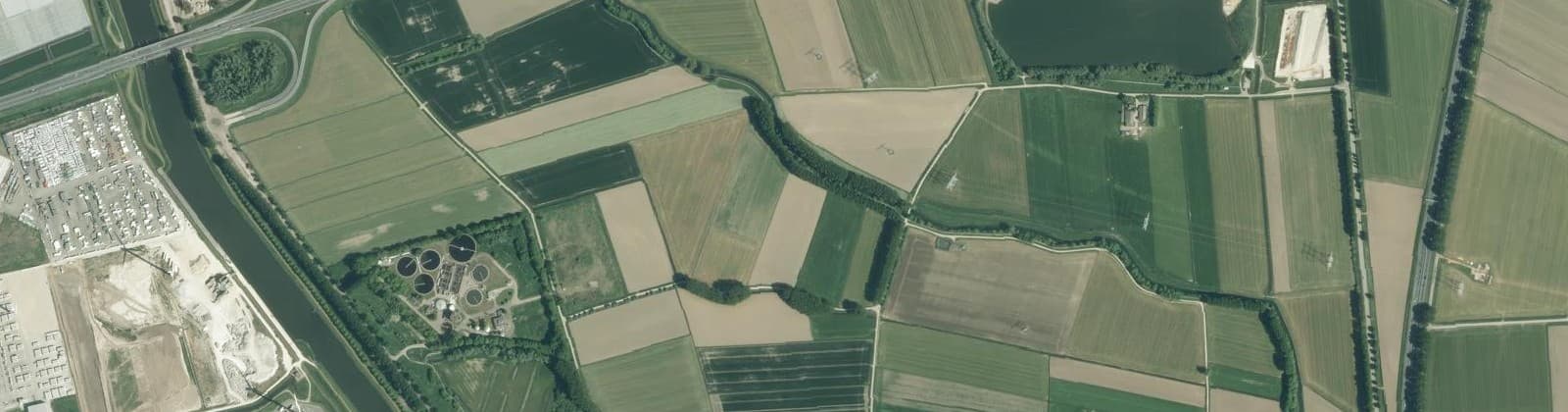 Luchtfoto van Oranjepolder