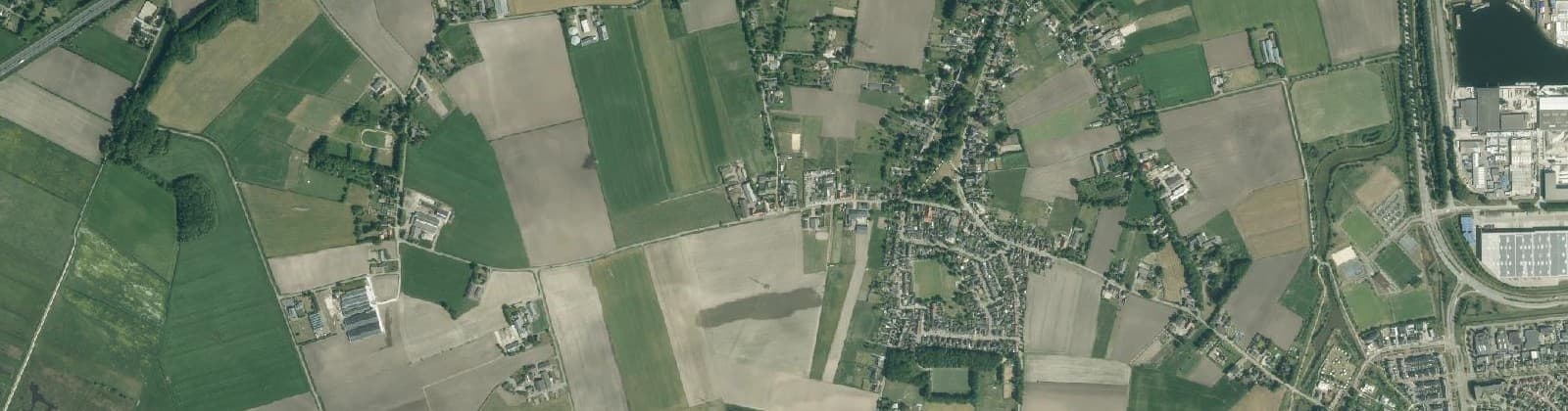 Luchtfoto van Buitengebied Den Hout