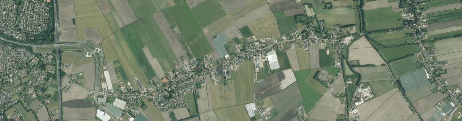 Luchtfoto van Oosteind