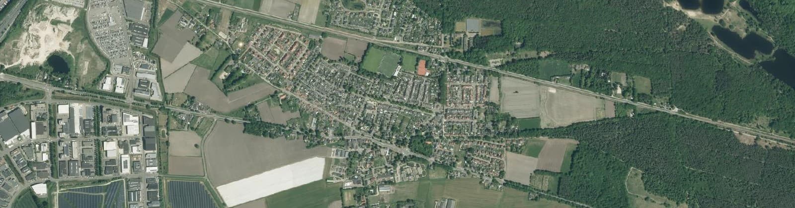 Luchtfoto van Dorst