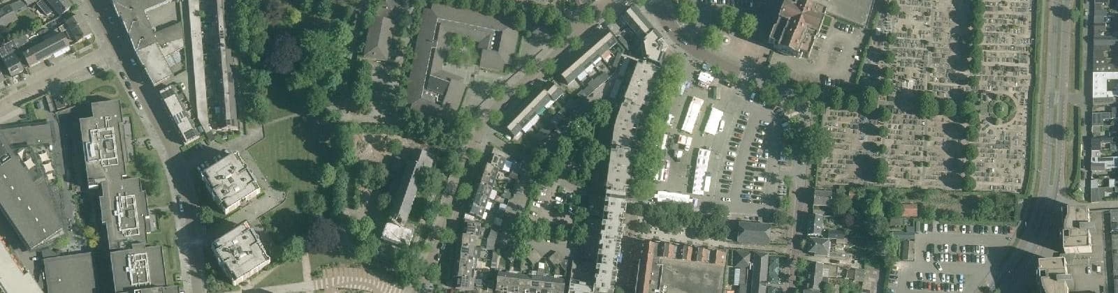 Luchtfoto van Centrum-Noord