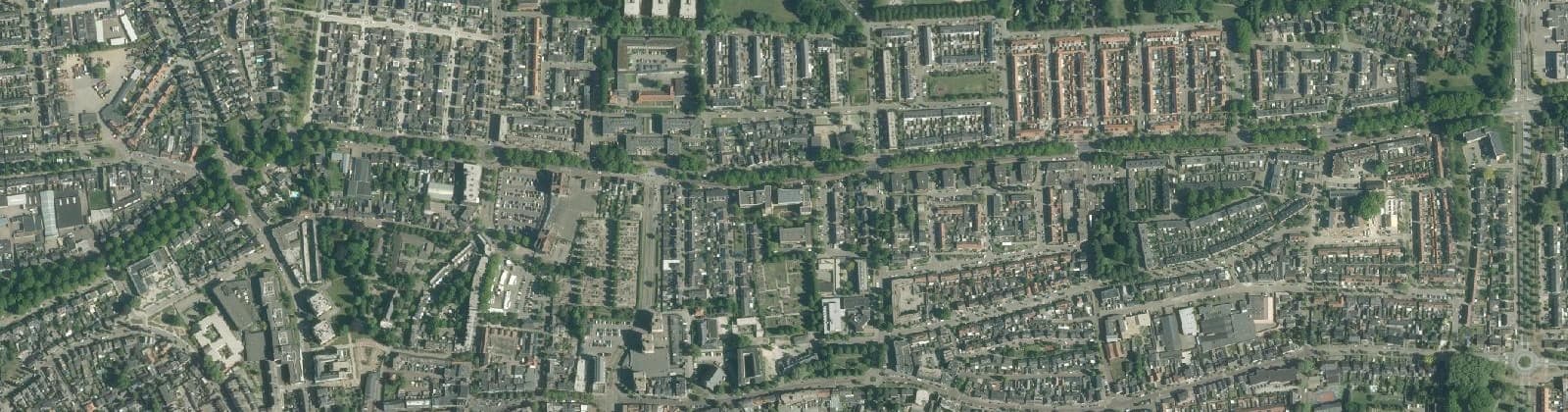 Luchtfoto van Verzetsheldenbuurt I