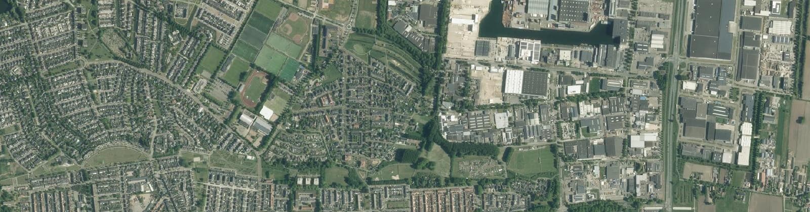 Luchtfoto van De Horzak