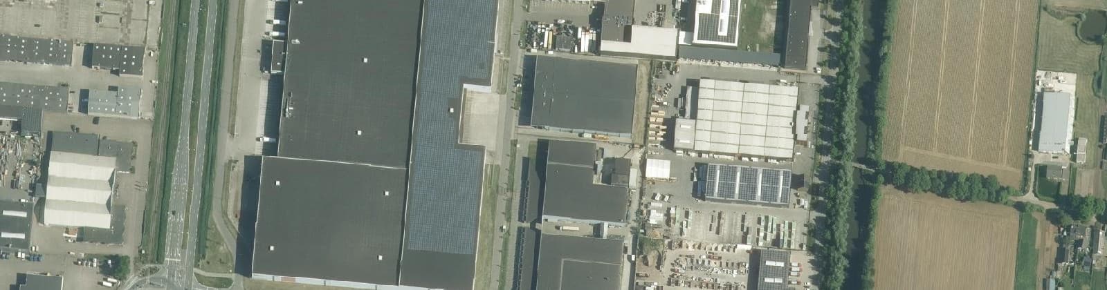 Luchtfoto van De Geer