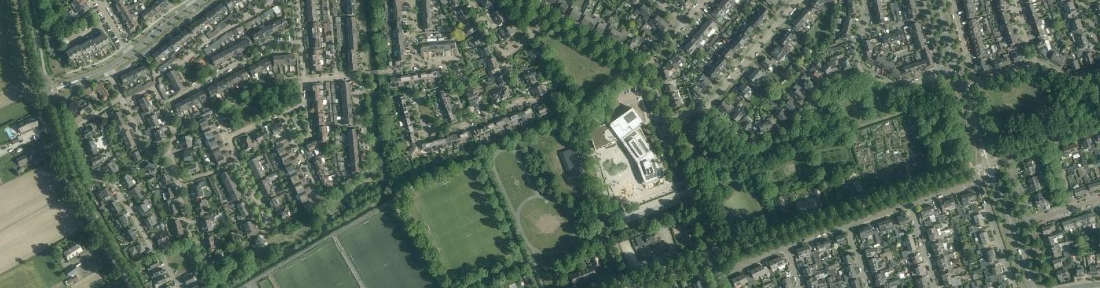 Luchtfoto van Amsteleind