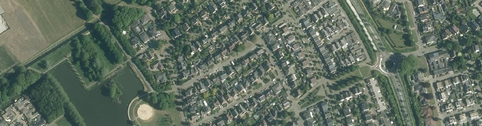 Luchtfoto van Schalkskamp