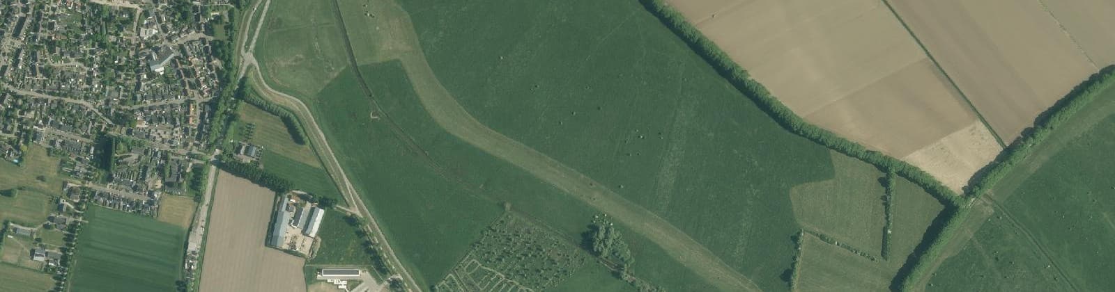 Luchtfoto van Buitengebied Maasakker