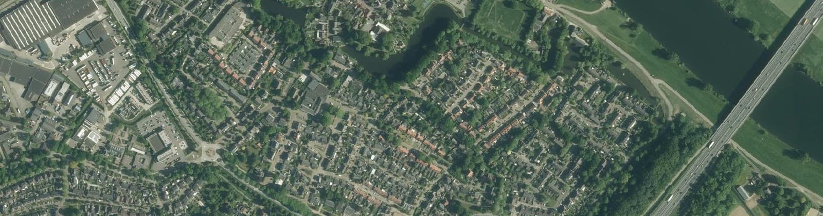 Luchtfoto van Ravenstein