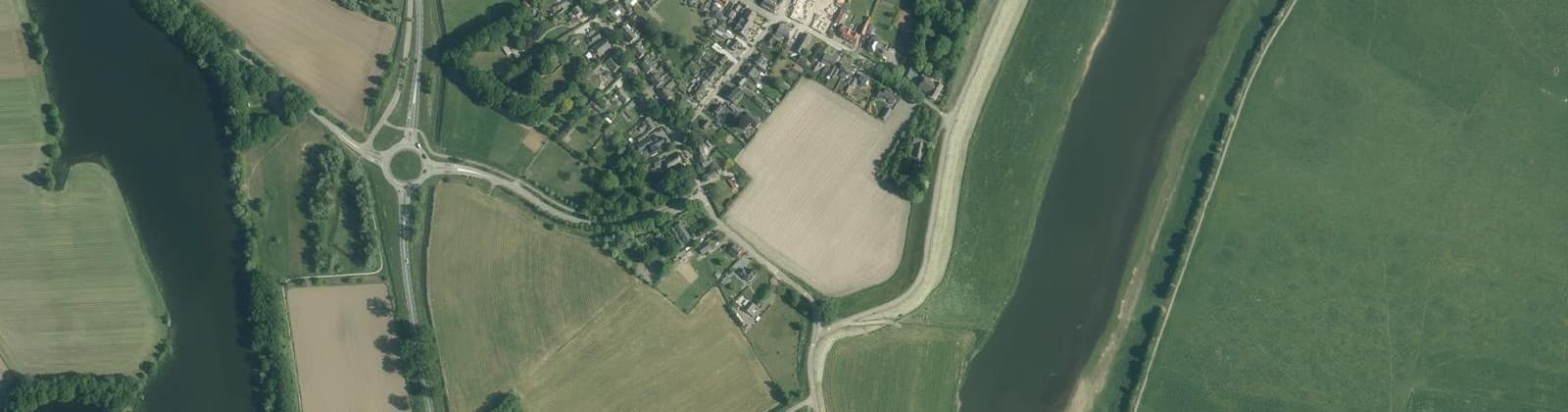 Luchtfoto van Overlangel