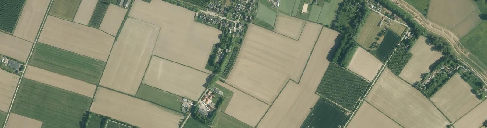 Luchtfoto van Demen