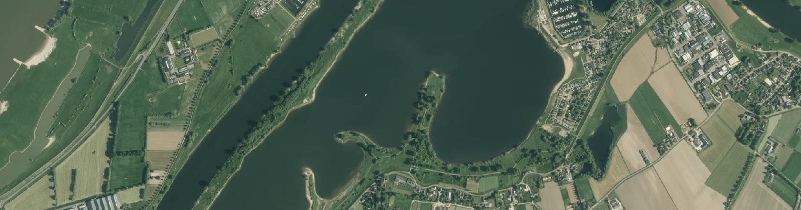 Luchtfoto van De Lithse Ham