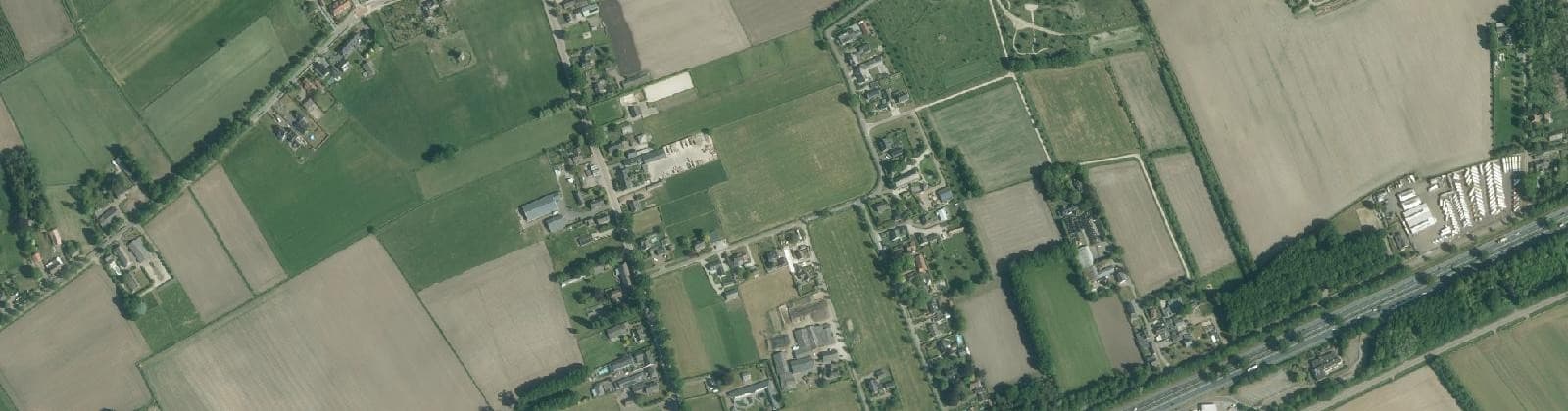Luchtfoto van Runrot en Papendijk