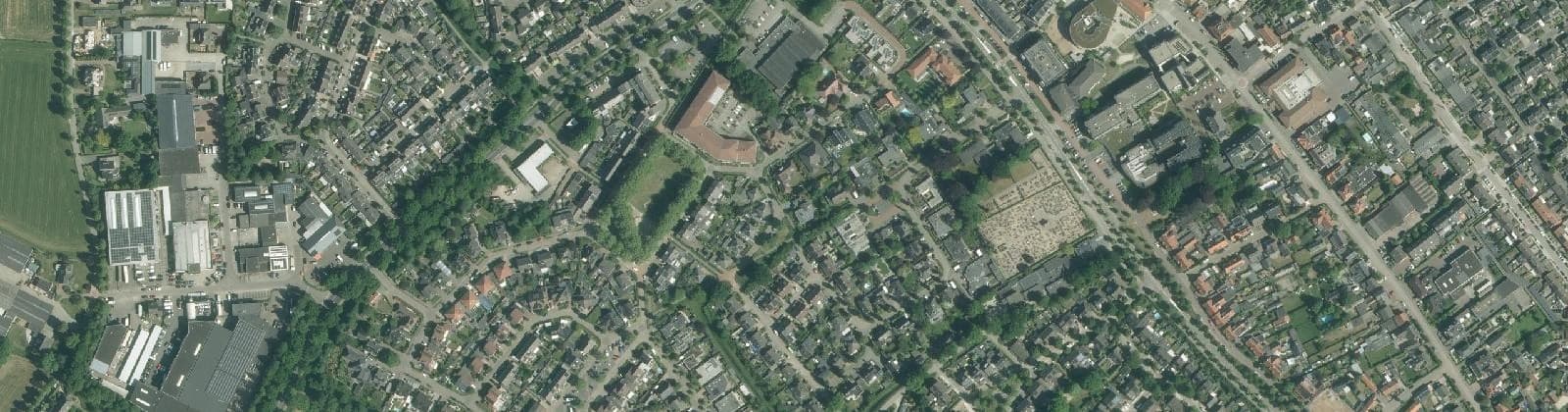 Luchtfoto van Westerbroek en Beekveld