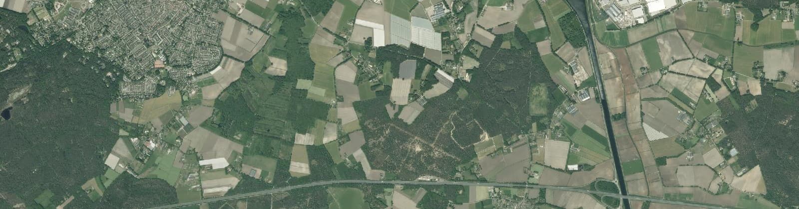 Luchtfoto van Gebergte