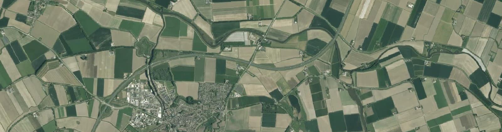 Luchtfoto van Graaf Hendrik- en Triangelpolder