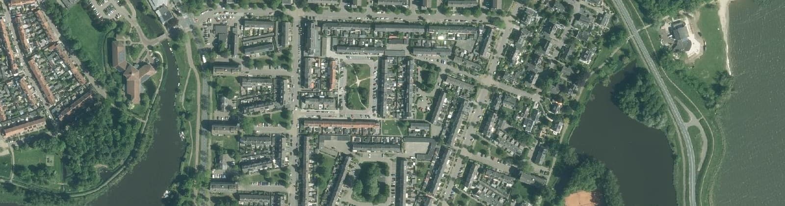 Luchtfoto van Markgouw