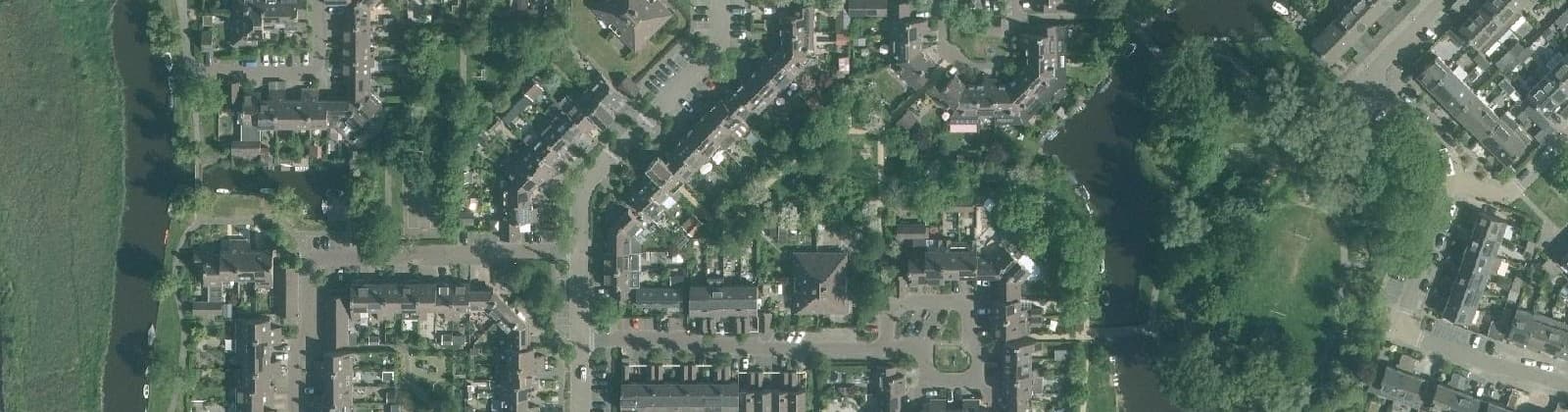 Luchtfoto van Ooster Ee