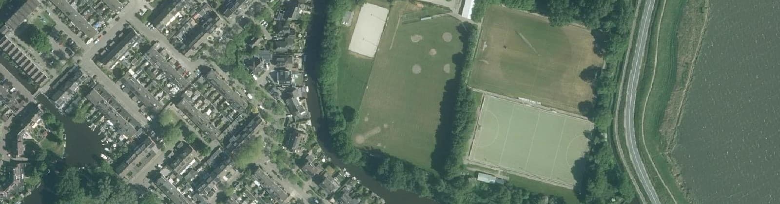 Luchtfoto van Binnengouw