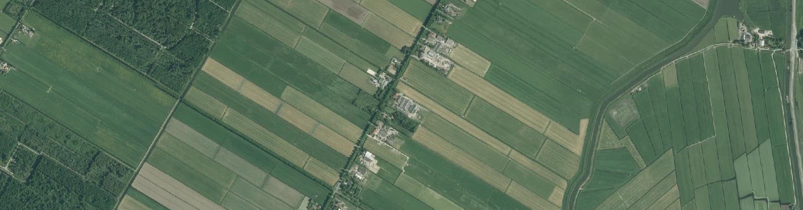 Luchtfoto van De Purmer (gedeeltelijk)