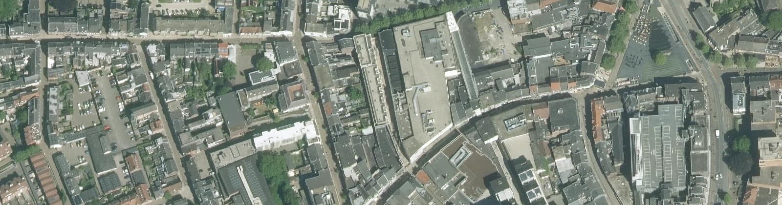 Luchtfoto van Binnenstad Oost